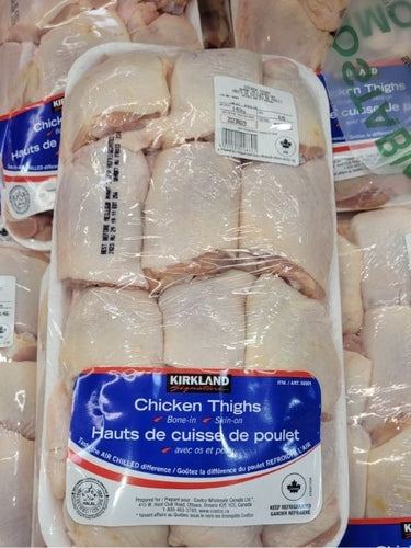 Image of Bone-in, Skin-on Chicken Thighs - 1 x 3.5 Kilos